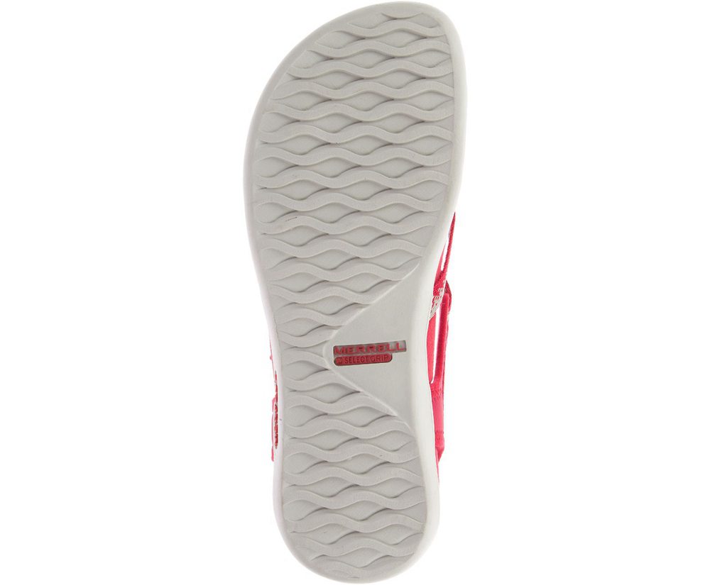 Merrell Sandals Red - District Muri Lattice - Womens 09WQCYUJN